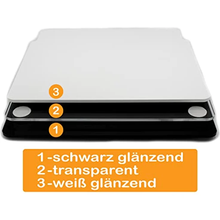 Gleitbrett aus Acryl | schwarz glänzend | 29x26cm für Optigrill Elite GC 750D und vielen weiteren Küchengeräten | mit hochwertigen Teflongleitern für müheloses Verschieben | Made in Germany – Bild 5