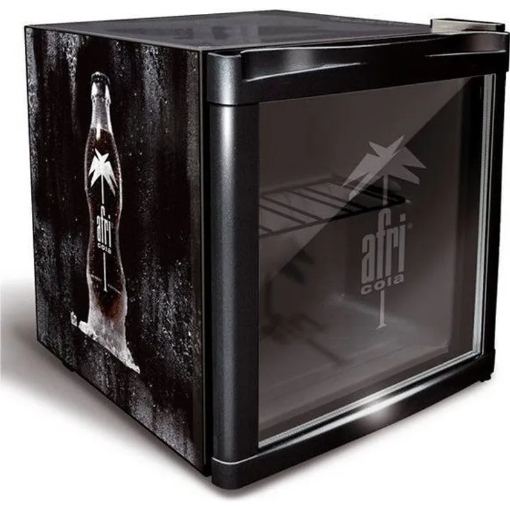 CUBES Getränkekühlschrank CUBES CC 182 E W, Afri Cola Design, 48 l, eingebrannter Lack