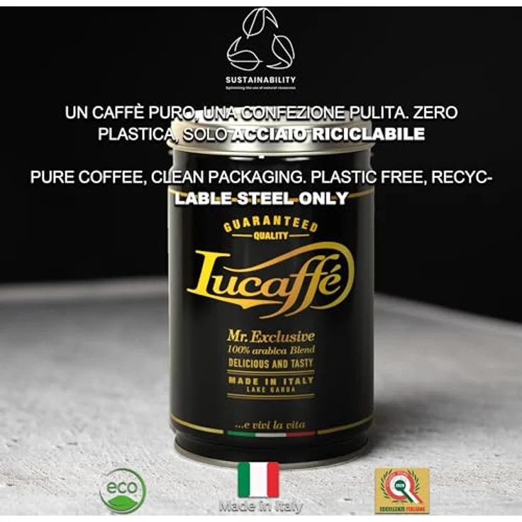 Lucaffe Mr. Exclusive 100% Arabica, Espresso-Bohnen, 250g – Bild 6