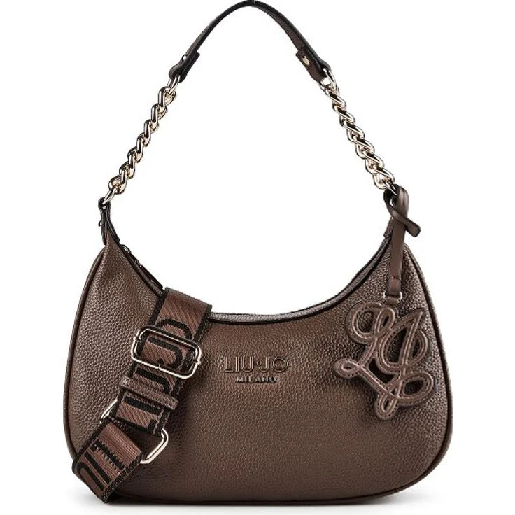 Liu Jo Ridhi Schultertasche S, 27 cm, braun, 100 % Polyurethan