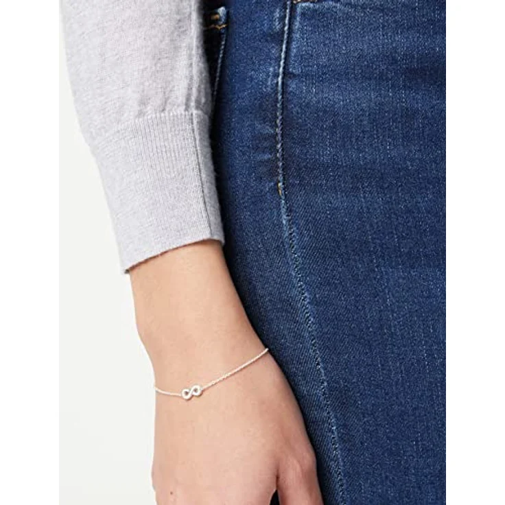 Thomas Sabo Damen Armband Unendlichkeit Infinity 925 Sterling Silber A2003-051-14-L19V – Bild 2