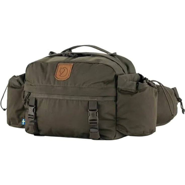 Fjällräven Singi Hip Pack, 31 cm, Nylon, dunkelgrün, 100% wasserdicht – Bild 1