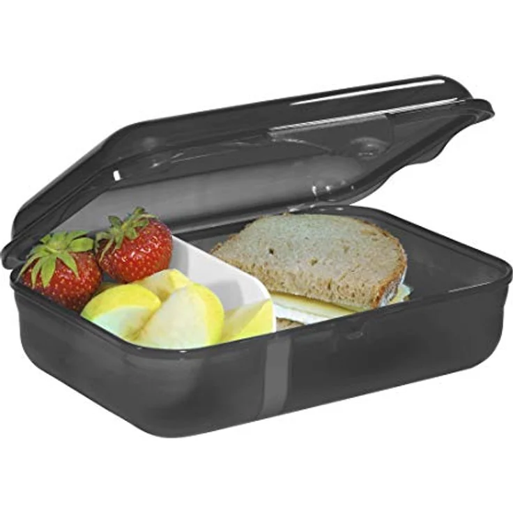 Step by Step Lunchbox mit Klickverschluss, spülmaschinengeeignet, Kunststoff, BPA-frei, (1-tlg) - Preisvergleich – Bild 2