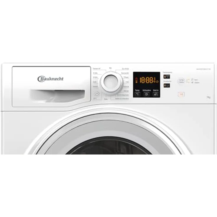 Bauknecht BW 719 A Waschmaschine Frontlader, 7kg, EEK A, Anti-Allergie, Kurzprogramme, Clean Plus, Inverter Motor, Weiß – Bild 3