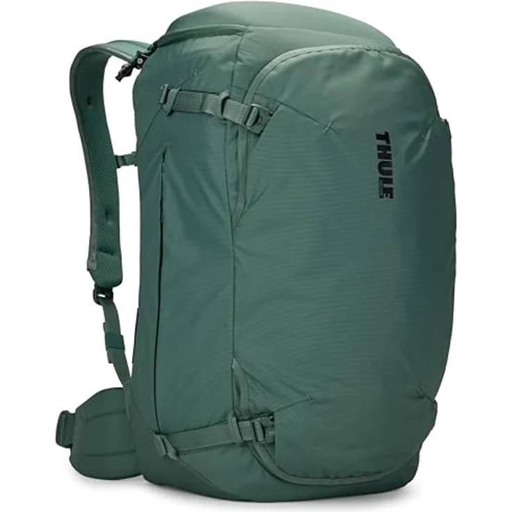 Thule Landmark Reiserucksack 55 cm, Laptopfach, 100% Polyester, hazy green – Bild 1