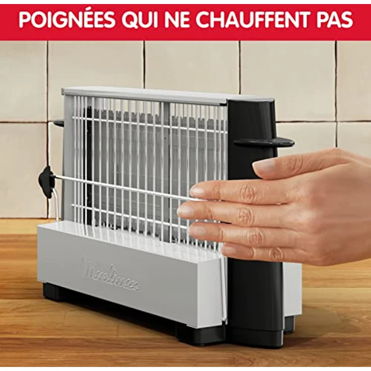 Moulinex A15453 Toaster, Schwarz – Bild 6