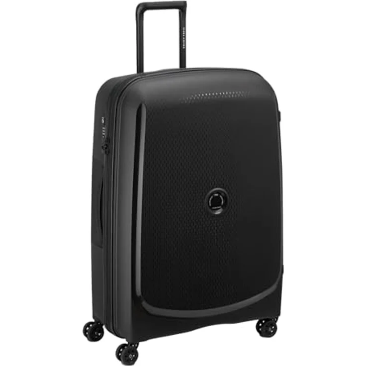 DELSEY PARIS - Belmont Plus – großer Koffer – Hartschale, recycelt und recycelbar – 76 x 52 x 32 cm – 102 Liter – L – Schwarz, Schwarz, Koffer, Schwarz, Koffer – Bild 2