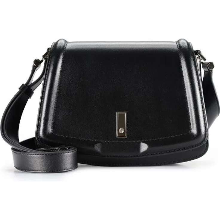 Boss Ariell Umhängetasche aus Leder, 22.5 cm, schwarz, 100% Leder