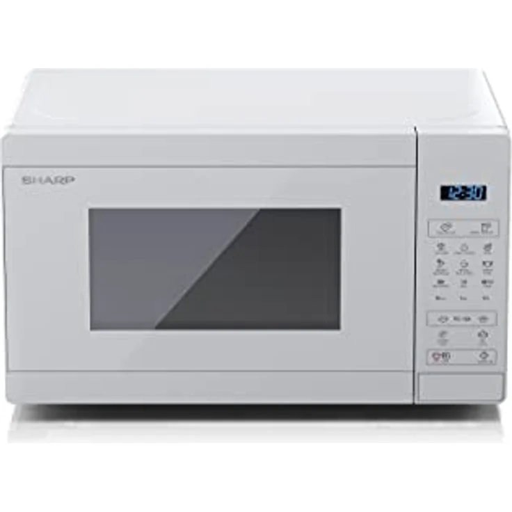 Sharp YC-MG02E-C Mikrowelle mit Grill, Standgerät, 20 Liter Garraum, 800 Watt, weiß – Bild 6