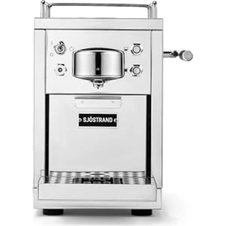Sjöstrand Coffee Concept Die Original 2 Kaffeemaschine, Nespresso® kompatible Kapselmaschine, Edelstahl im skandinavischen Design, reparierbar, präzise Espressoextraktion – Bild 3