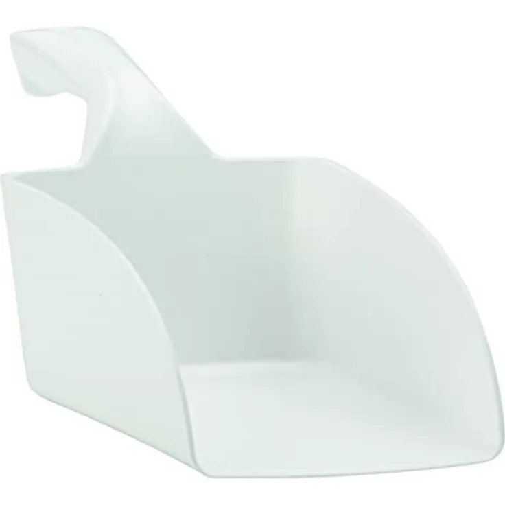 Rechte handschep, klein, 0,5 literpolypropyleen300 x 95 x 80 mm