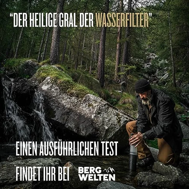 Grayl GeoPress™ Wasserfilter Trinkflasche, 710ml, schnelles Filtern in 8 Sekunden, verschiedene Farben erhältlich – Bild 8