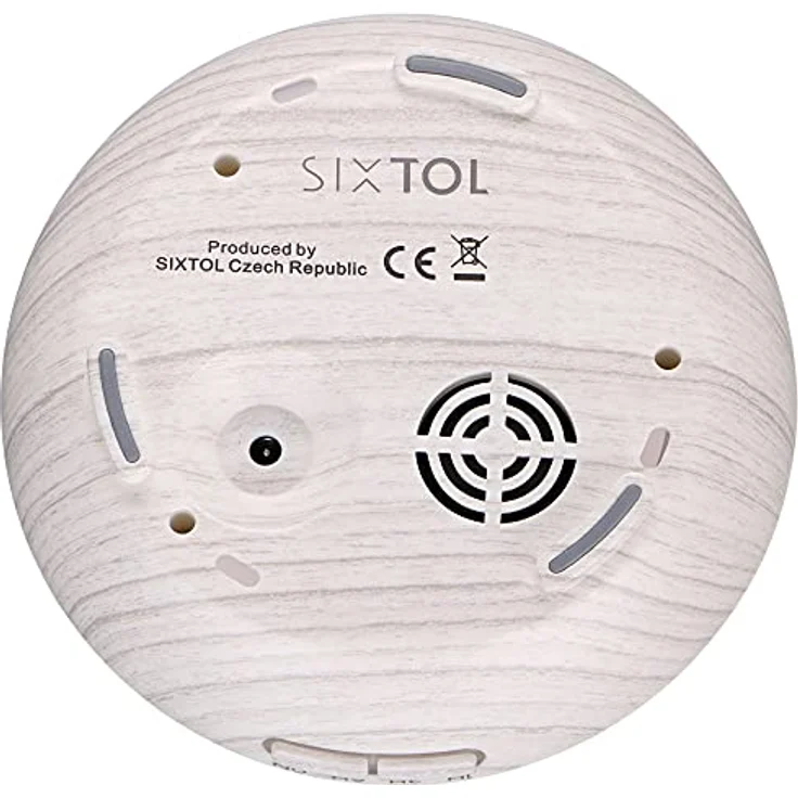 SIXTOL Vulcan Aroma Diffusor weißes Holz 350ml | Ultraschall-Luftbefeuchter | Zur Luftbefeuchtung und Durchduftung von Zuhause, Schlafzimmer, Büro | Aromatherapie | Für ätherische Öle – Bild 4