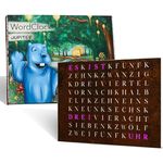 build-yours WordClock Jupiter Rost Optik LED Wortuhr - Modernes Design im Industrial Stil, WLAN-fähig, 16 Millionen Farbtöne, Micro-USB-Anschluss