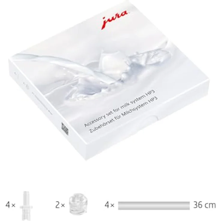 Jura 24117 Zubehörset für Milchsystem HP3 transparent – Bild 2
