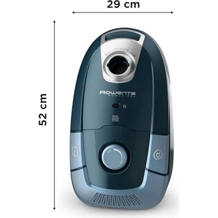 Rowenta Compact Power - Staubsauger zum Aufhängen,mit Beutel, 3AAA Deep Dive Blue-Aqua – Bild 3