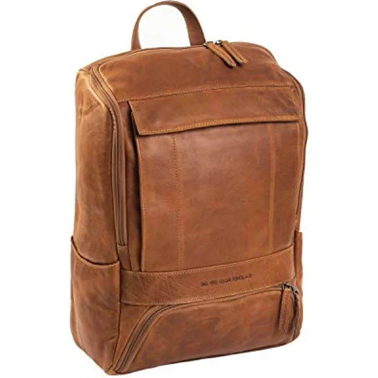 The Chesterfield Brand Rich Business-Rucksack, Leder 45 cm mit Laptopfach, braun, 100% Leder, 32 cm x 15 cm x 45 cm