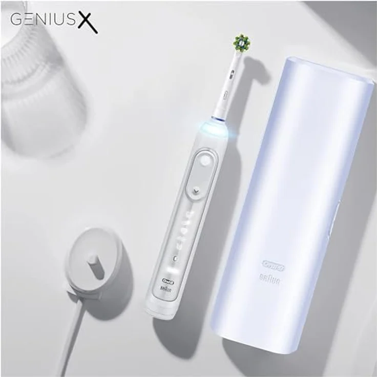 Oral-B Oral-B Genius X Elektrische Zahnbürste, weiß – Bild 2