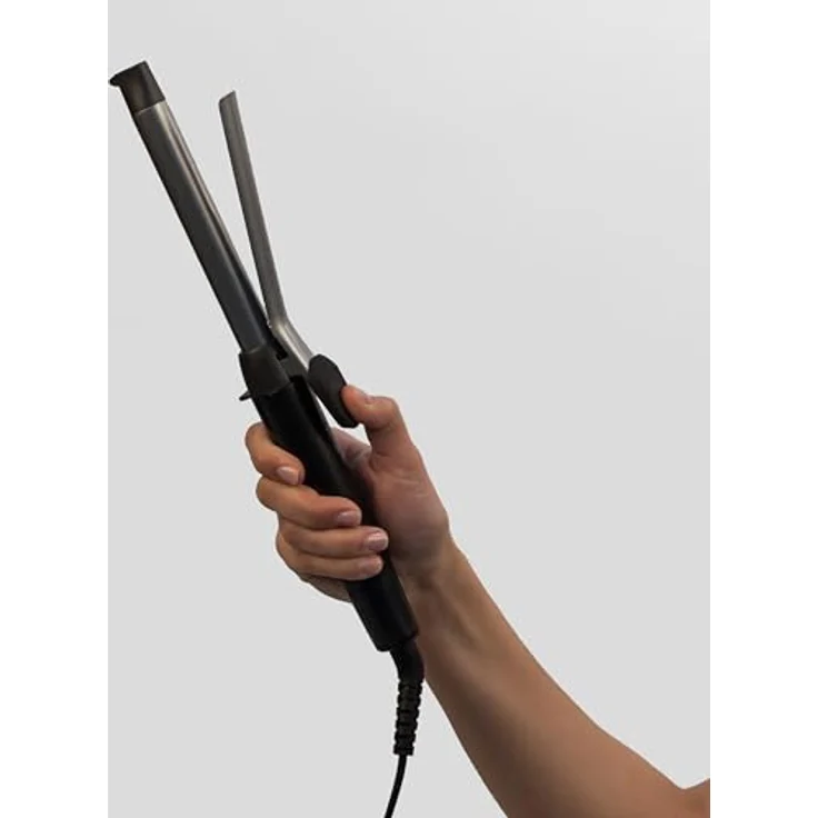 Remington Lockenstab Pro Spiral Curl CI5519 mit Klemme antistatische Keramik-Turmalin-Beschichtung, 8 Temperatureinstellungen, schwarz – Bild 3