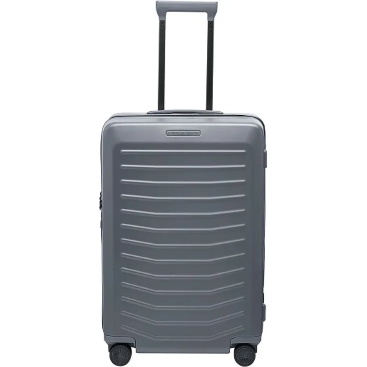 Porsche Design Roadster 4-Doppelrollen Trolley, 69 cm, grau, aus 100% Polycarbonat, kompakte Maße 48 cm x 28 cm