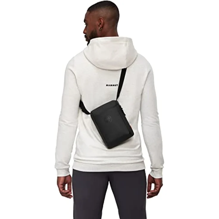 Mammut Seon Pouch, Schultertasche aus wasserabweisendem Material mit großem Hauptfach, schwarz – Bild 6