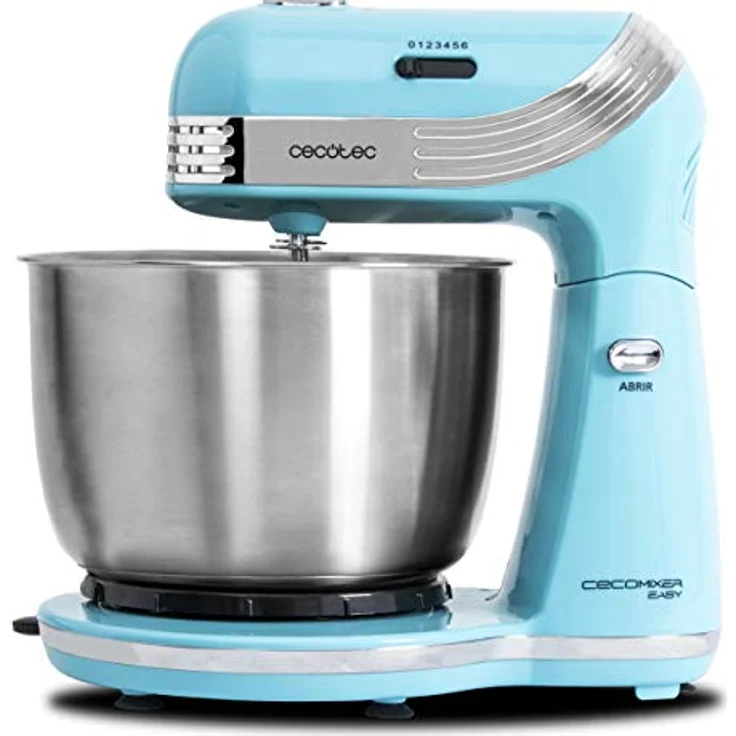 Cecotec cecomixer Easy .Handmixer mit Bewegung Orbital. Schale aus Edelstahl, 3 Liter, 5 Funktionen und 6 Geschwindigkeiten. – Bild 2