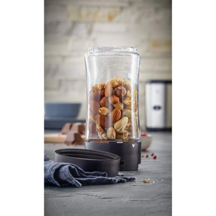 WMF Kult X Zubehör-Set, 3-teilig, Mixbehälter 300 ml und Klinge mit Verschlussdeckel, für den Kult X Mix & Go und Küchenminis Smoothie-to-go – Bild 2