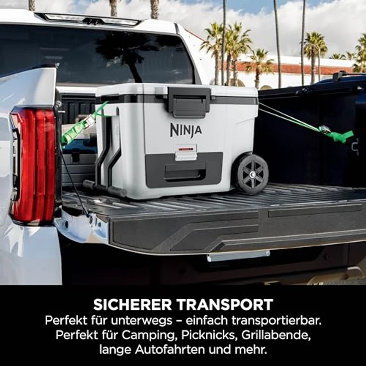 Ninja FrostVault 42L Kühlbox mit Rädern und Trockenzone wolkenweiß FB245EUWH – Bild 7