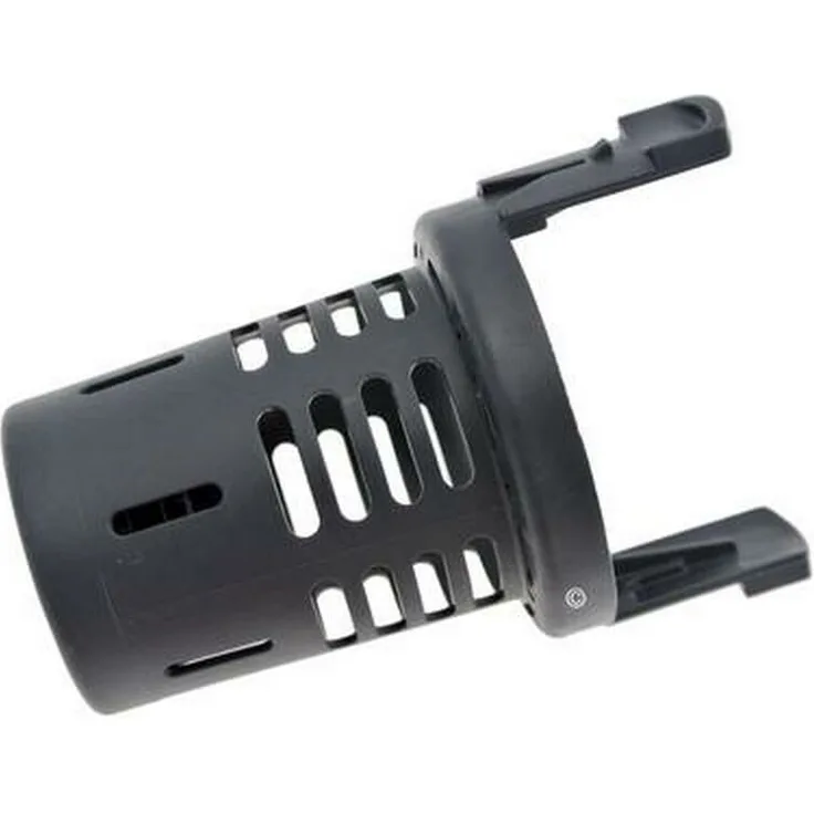 Whirlpool Zentral-Filter Bottichboden (10) für Geschirrspüler, Ersatzteil C00256572, kompatibel mit ARISTON HOTPOINT, INDESIT, BAUKNECHT, SCHOLTES, LAVEN, grau