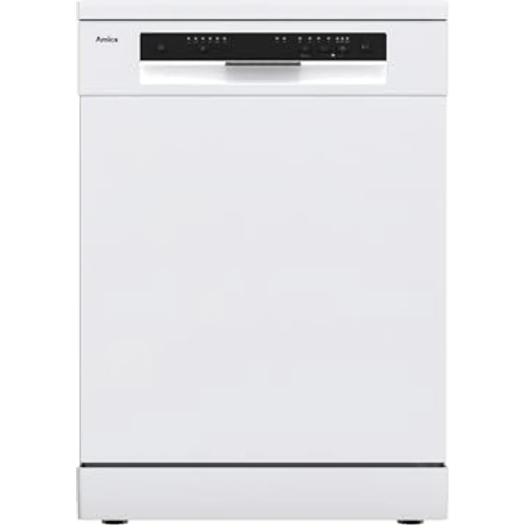 Amica GSP 543 912 W, Freistehender Geschirrspüler mit 14 Maßgedecken, Aquastopp, 6 Programmen, Weiß und Schwarz – Bild 2