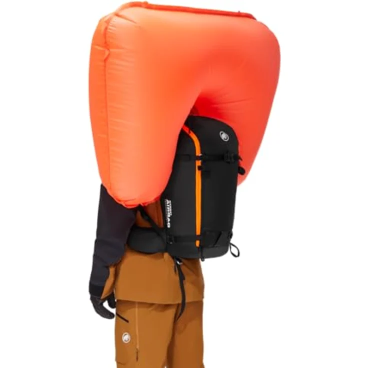 Mammut Tour 30 Removable Airbag 3.0 Lawinenrucksack, Black - 25-35 Liter, Damen, Herren, Unisex, Mit Tragesystem, Helmhalter, Skihalter – Bild 4