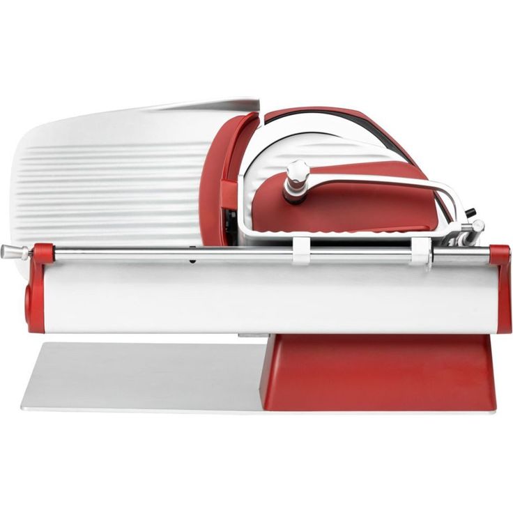 Berkel Aufschnittmaschine Home Line 200 Plus in rot - Küchenschneidemaschine mit 19,5 cm Klingendurchmesser – Bild 4