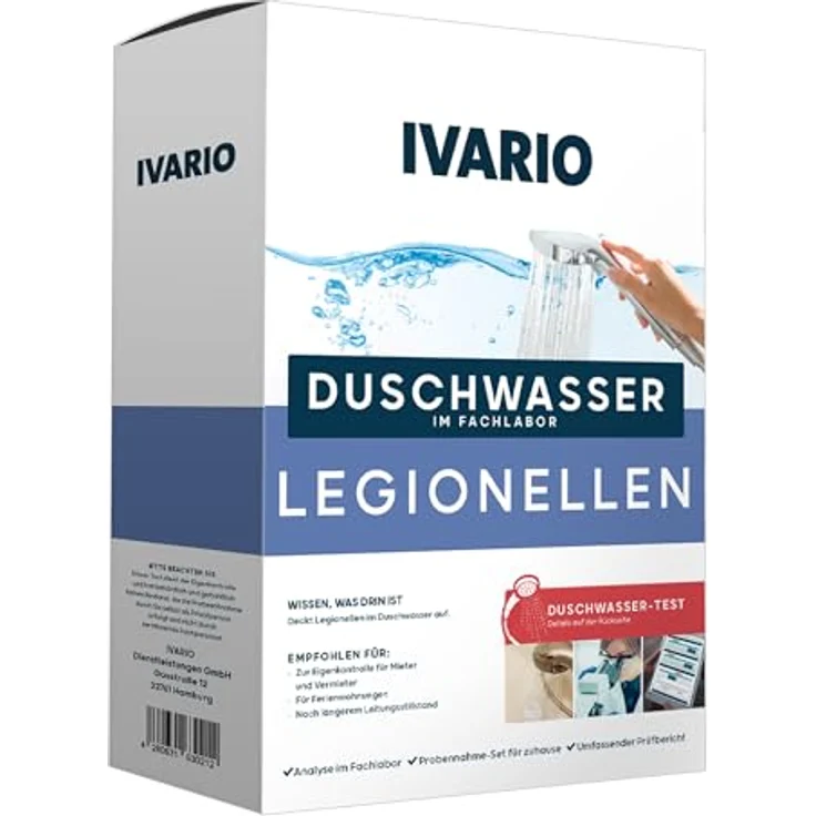 IVARIO Legionellen-Wassertest  – Bild 2