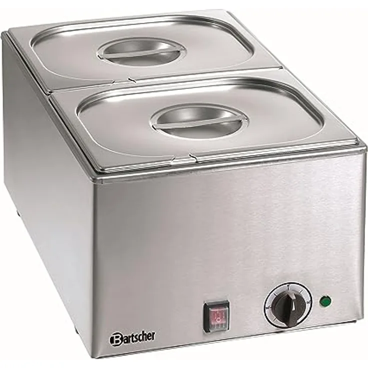 Wasserbad - Bain Marie 2x 1-2GN, 150 mm tief