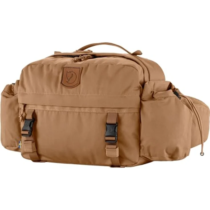 Fjällräven Singi Hip Pack 31 cm, praktische Gürteltasche aus 100% Nylon, braun – Bild 1