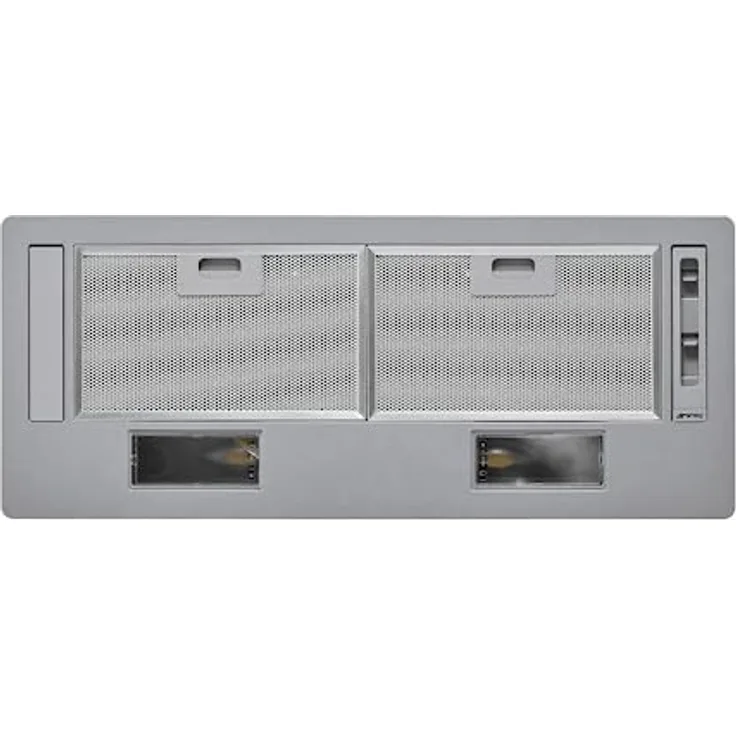 Smeg KSG70E Dunstabzugshaube, integriert, 224 m³/h, silberfarben, Energieeffizienzklasse C, 54 dB