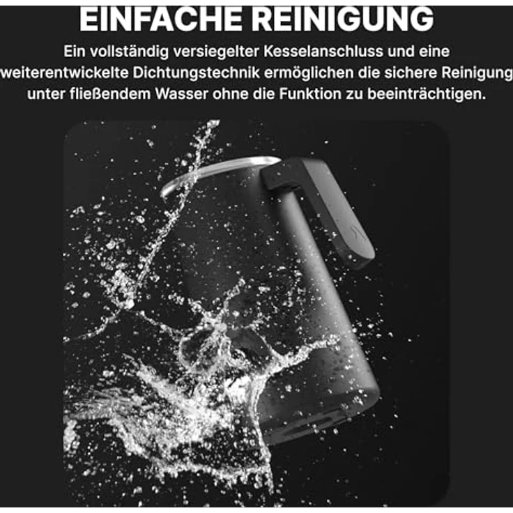 Subminimal Milchaufschäumer NanoFoamer Pro Gen2 Milchaufschäumer, Schwarz, 180ml Fassungsvermögen, 400 Watt, Lithium-Ionen Akku – Bild 7