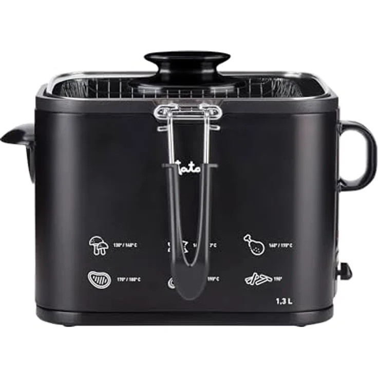 Jata Fritteuse JATA FR5600 Schwarz 1000 W 1,3 L mit Antihaftversiegelung – Bild 7