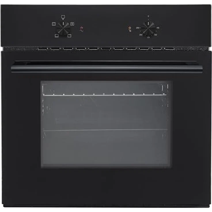 Respekta Einbaubackofen Schwarz mit Induktionskochfeld, 60 Liter, 9 Leistungsstufen, Energieeffizienzklasse A – Bild 2