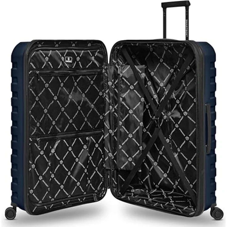 SMARTBOX Hartschalen Check-in Koffer XL Trolley 52 x 33x 76 cm erweiterbar 111-120L | Polypropylen | 4 Doppelrollen & TSA-Schloss | 4,2 kg (Edition 01) – Bild 5
