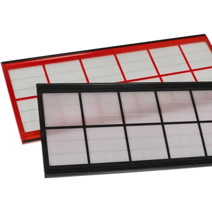 vhbw Filterset kompatibel mit Zehnder ComfoAir 350, 550 Lüftungsgerät - Luftfilter G4 - F7 (2 Stück), 50 x 17 x 1 cm, Weiß - Rot - Schwarz – Bild 5