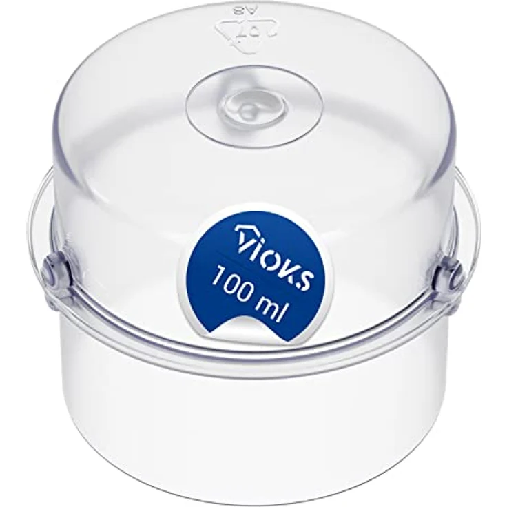 VIOKS Messbecher 100ml Kunststoff Ersatz für Becher Plastik für Vorwerk Thermomix Vorwerk TM5 TM31 TM21 TM3300 - Küchenmaschine Thermomix Zubehör – Bild 1