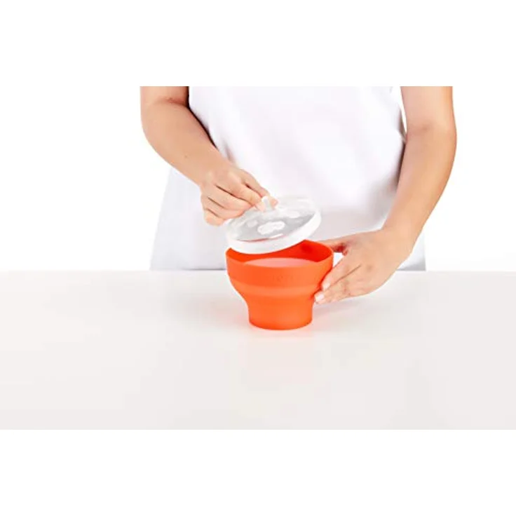Lékué Mini-Popcorn-Set für Mikrowelle, Silikon – Bild 5