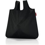 Reisenthel Mini Maxi Shopper Pocket, Einkaufstasche aus Polyester, 45 x 54 x 7 cm, schwarz