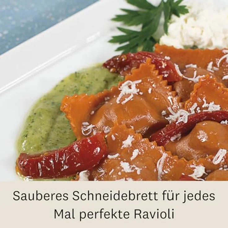 Marcato Ravioli Tablet Nudelform, Aluminium, 36 x 21 x 7 cm – Bild 7