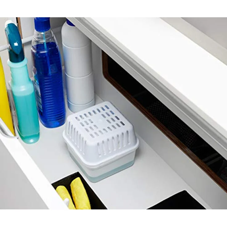 HUMYDRY Compact Luftentfeuchter 250g für Räume bis 8 m², nachfüllbar, energieeffizient, ideal für Badezimmer und Dachböden – Bild 2