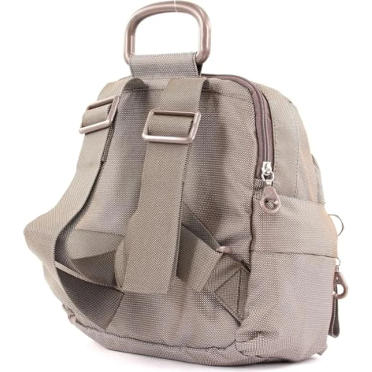 Mandarina Duck MD20 City Rucksack, grau aus 100% Polyester, 27 cm x 14 cm x 27 cm – Bild 4