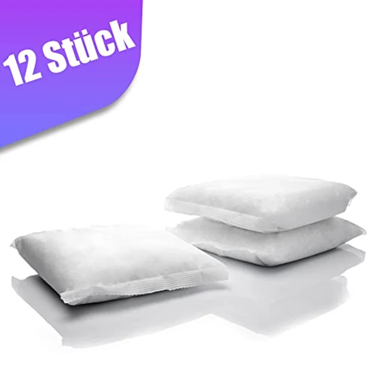 BigDean 12x 400g Luftentfeuchter Nachfüllpack, universelle Ersatzbeutel für geräuschlose Feuchtigkeitsregulierung bis 25 m², schimmel- und geruchsverhindernd – Bild 3