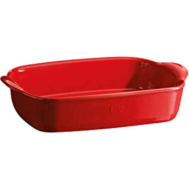 Emile Henry Kleine rechteckige Auflaufform, 30 x 19 cm, aus Keramik EH349551
