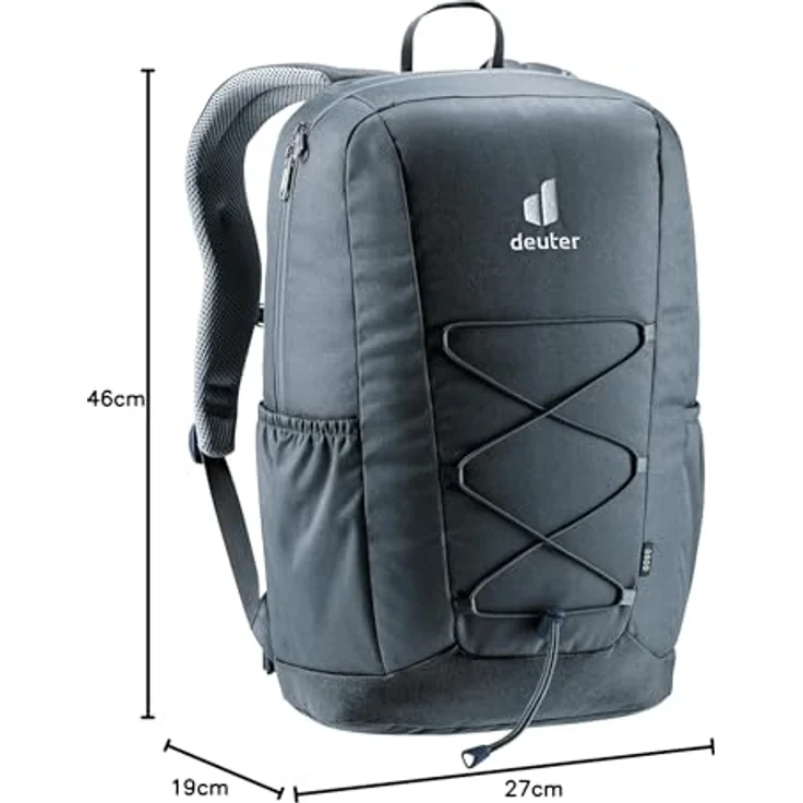 deuter GOGO Freizeitrucksack, stufenlos verstellbarer Brustgurt, anatomisch gepolsterte Rückenpartie, Handyfach für Smartphone – Bild 10